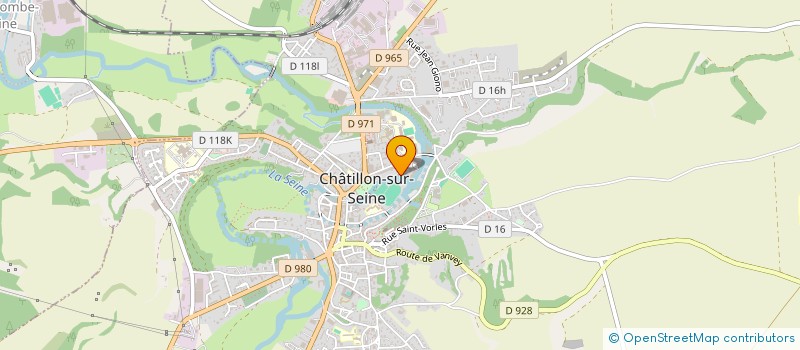 localisation de l'entreprise FRANCE ACCORDEON à CHATILLON-SUR-SEINE