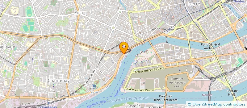 localisation de l'entreprise FRANCE ACQUISITION à NANTES