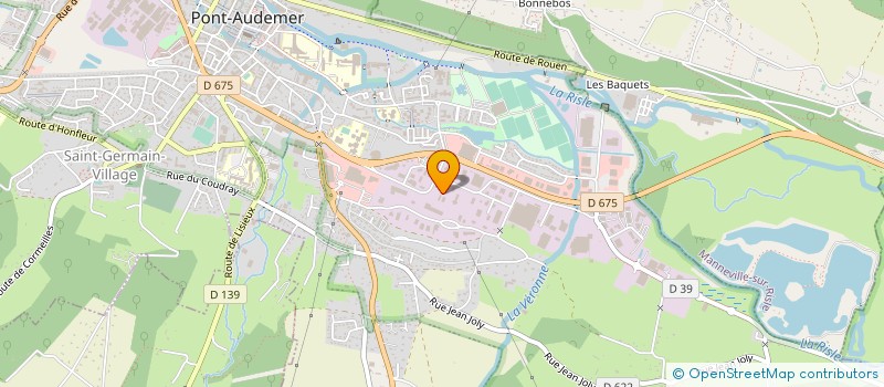 localisation de l'entreprise FRANCE ACRO à PONT-AUDEMER