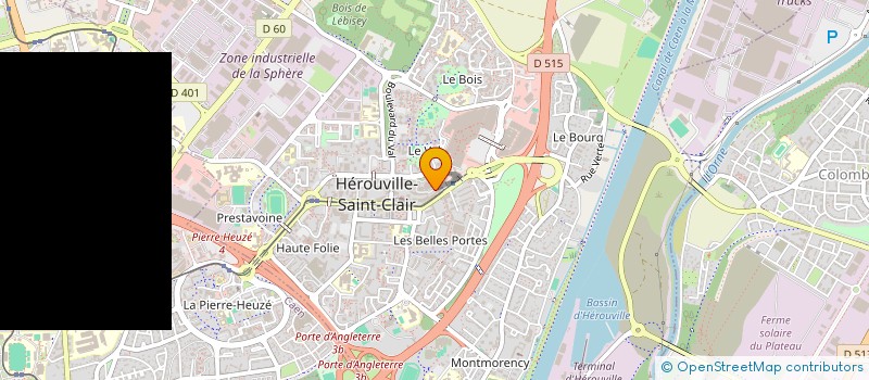 localisation de l'entreprise FRANCE ACTIVE NORMANDIE à HEROUVILLE-SAINT-CLAIR