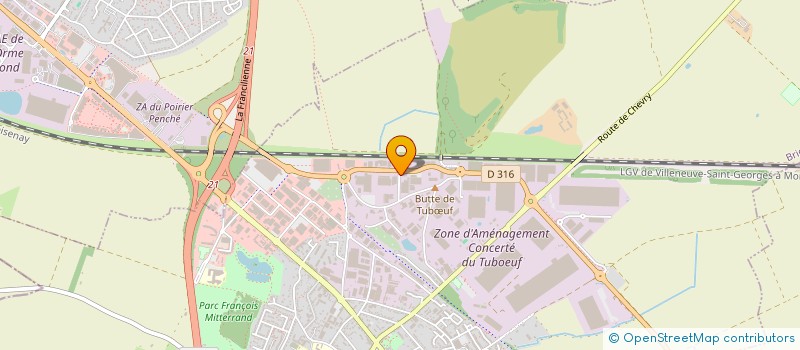 localisation de l'entreprise FRANCE ACTIVITES INVESTISSEMENT  GRISY-SUISNES