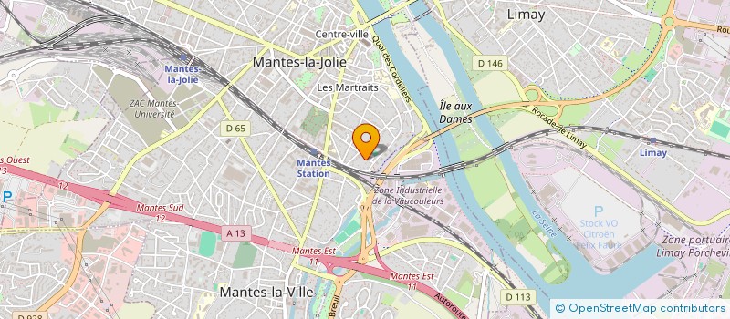 localisation de l'entreprise FRANCE AFRIQUE COMMERCE  MANTES-LA-JOLIE