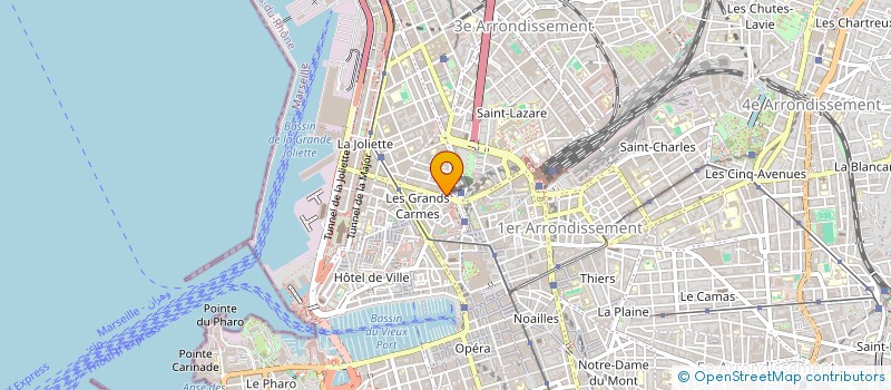 localisation de l'entreprise FRANCE AFRIQUE DISTRIBUTION ET SERVICES à MARSEILLE