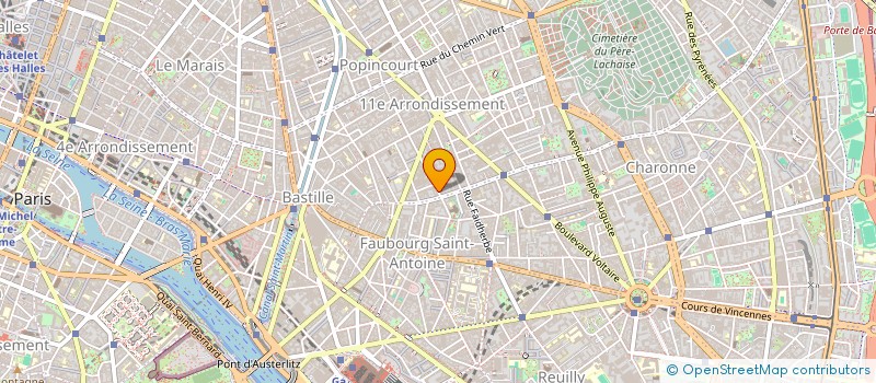 localisation de l'entreprise FRANCE AFRIQUE IMPORT EXPORT  PARIS