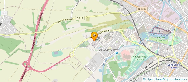 localisation de l'entreprise FRANCE AFRIQUE MAIN DANS LA MAIN à AMIENS