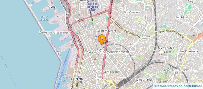 localisation de l'entreprise FRANCE AFRIQUE PARTENARIAT à MARSEILLE