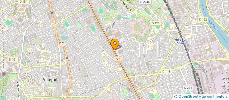 localisation de l'entreprise FRANCE AGEX à VITRY-SUR-SEINE