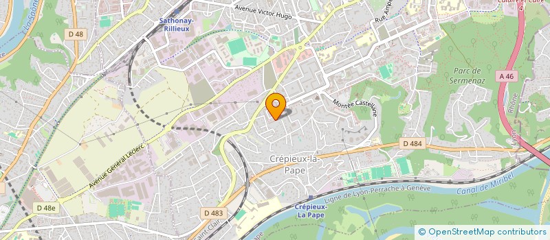 localisation de l'entreprise FRANCE ALCO & FOOD TRADE (FAFT)  RILLIEUX LA PAPE