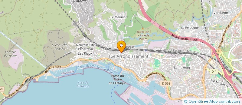 localisation de l'entreprise FRANCE ALGERIE AGRICULTURE BETAIL  MARSEILLE