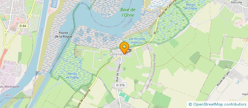 localisation de l'entreprise FRANCE ALIMENTS  SALLENELLES