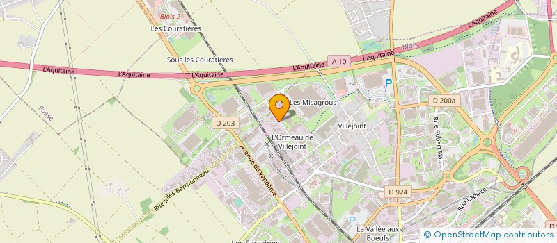 localisation de l'entreprise FRANCE ALLIANCE 41 à BLOIS