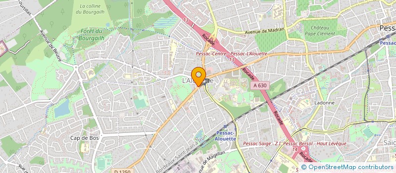 localisation de l'entreprise FRANCE ALOUETTE  PESSAC