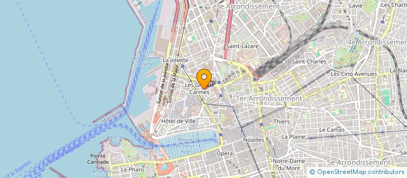 localisation de l'entreprise FRANCE ALTERNANCE à MARSEILLE
