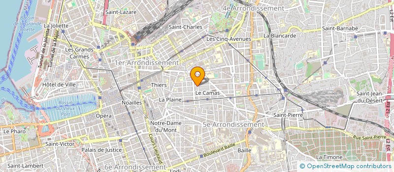 localisation de l'entreprise FRANCE ALUMINIUM à MARSEILLE
