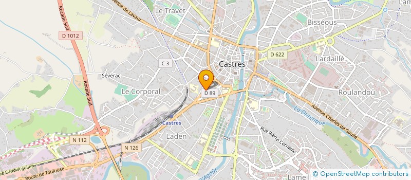 localisation de l'entreprise FRANCE ALZHEIMER 81 à CASTRES