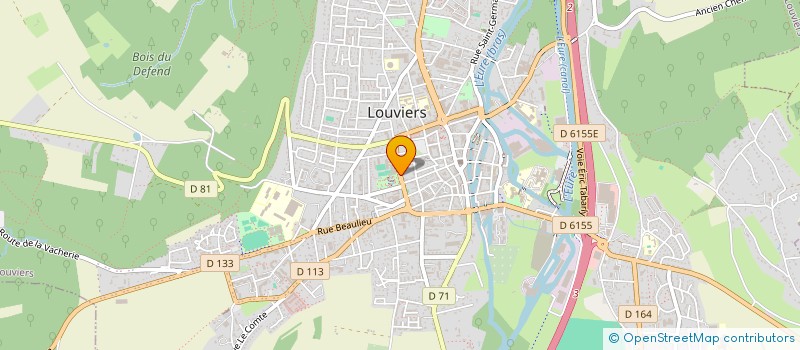 localisation de l'entreprise FRANCE ALZHEIMER ET MALADIES APPARENTEES DE L'EURE à LOUVIERS