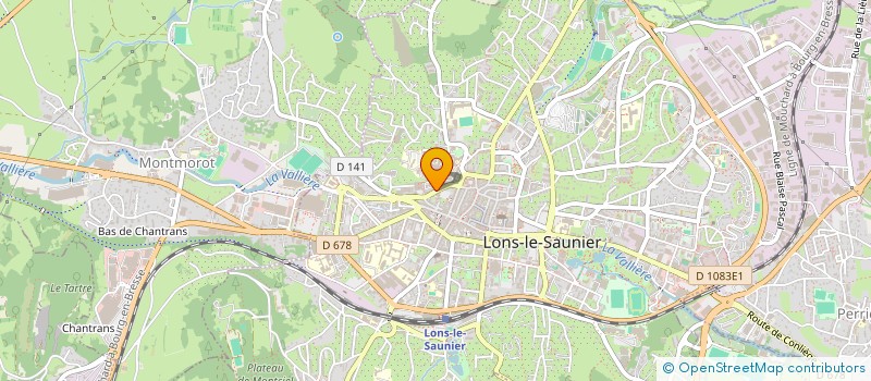 localisation de l'entreprise FRANCE ALZHEIMER JURA à LONS-LE-SAUNIER