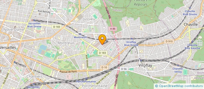 localisation de l'entreprise FRANCE ALZHEIMER YVELINES à VERSAILLES