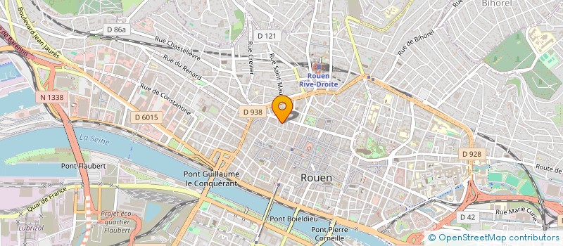 localisation de l'entreprise FRANCE AMP à ROUEN