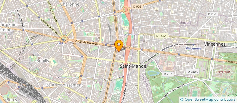 localisation de l'entreprise FRANCE ARCHERIE  PARIS