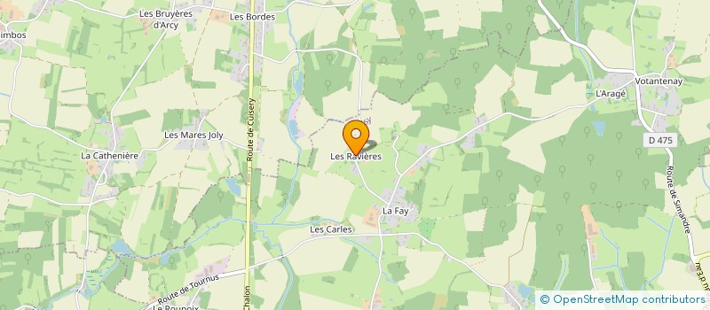 localisation de l'entreprise FRANCE ARTISAN  LOISY