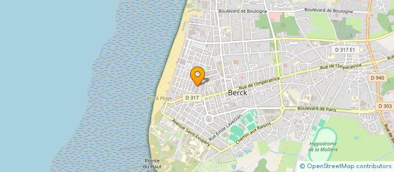 localisation de l'entreprise FRANCE ARTOIS IMMOPORT à BERCK