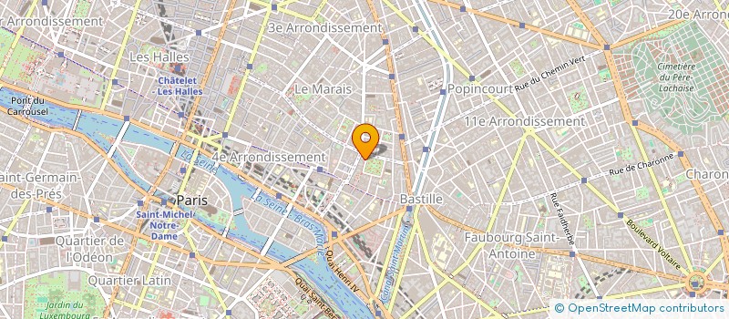 localisation de l'entreprise FRANCE ARTS PARIS  PARIS