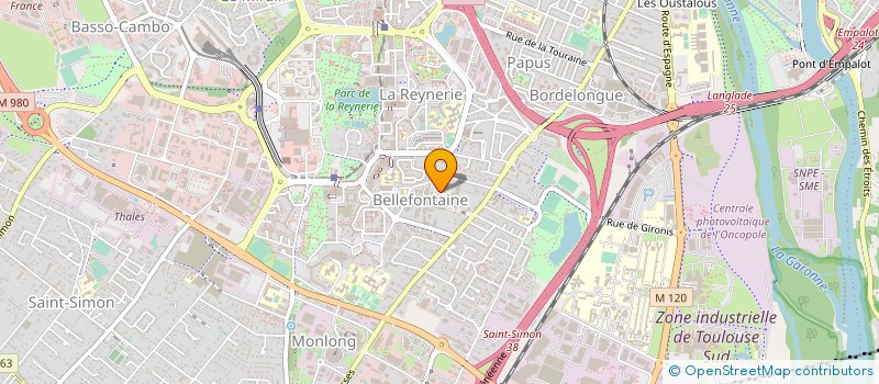 localisation de l'entreprise FRANCE-ASIE CONTACTS à TOULOUSE