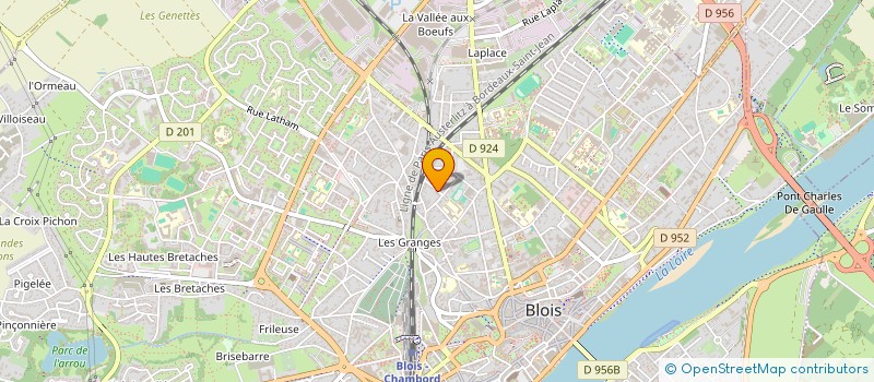 localisation de l'entreprise FRANCE ASIE CULTURES  BLOIS