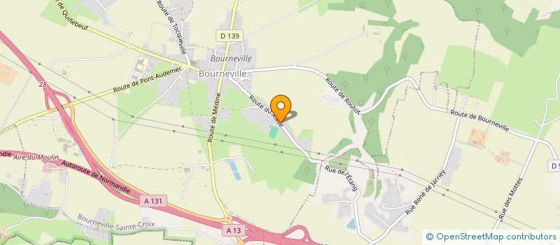 localisation de l'entreprise FRANCE ASIE IMPORT EXPORT  BOURNEVILLE-SAINTE-CROIX