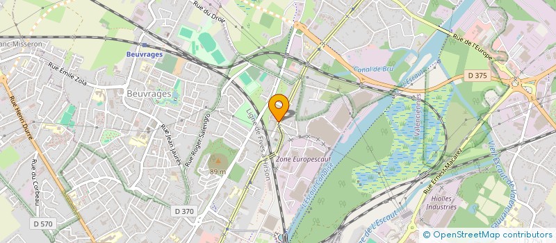 localisation de l'entreprise FRANCE ASSISTANCE SECOURS NORD à ANZIN