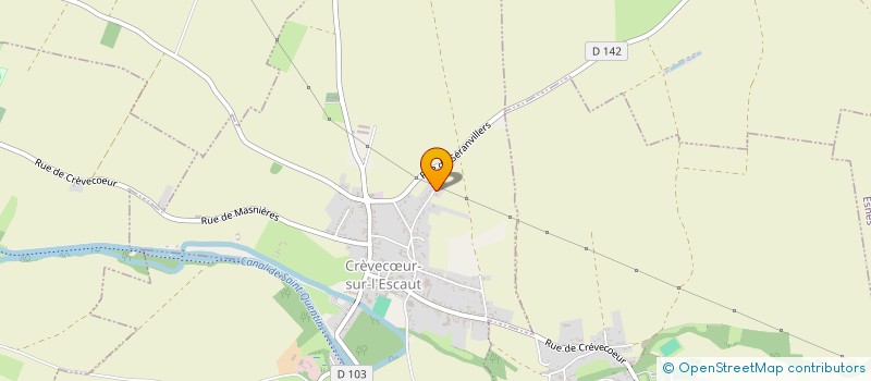 localisation de l'entreprise FRANCE ASSURANCES FINANCES  CREVECUR-SUR-L'ESCAUT