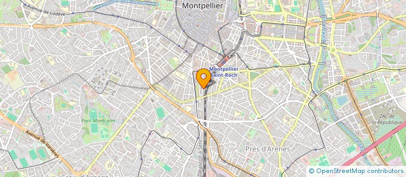 localisation de l'entreprise FRANCE AUDIT & CONSEILS à MONTPELLIER