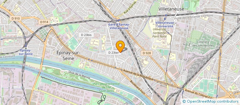 localisation de l'entreprise FRANCE AUDIT ENERGIE à EPINAY-SUR-SEINE