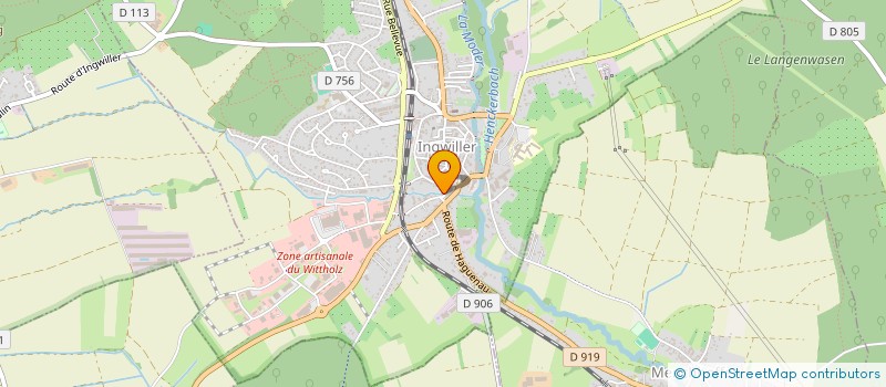 localisation de l'entreprise FRANCE AUDIT GRAND EST  INGWILLER