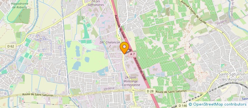 localisation de l'entreprise FRANCE AUTOBILAN à VEDENE