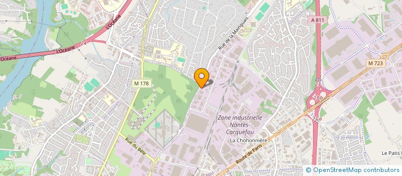 localisation de l'entreprise FRANCE AUTOHAUS DRIVING  CARQUEFOU