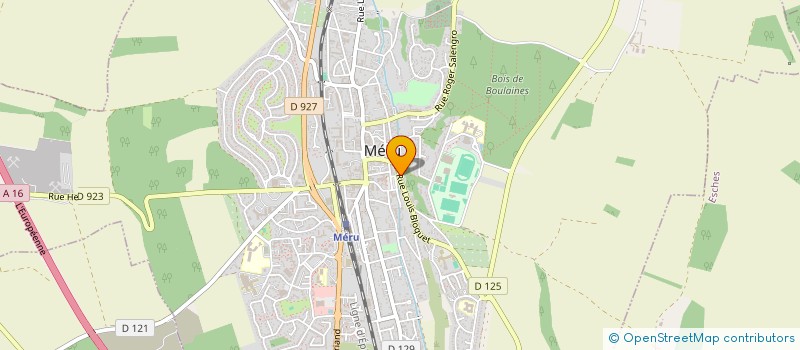 localisation de l'entreprise FRANCE AUTOLAVEUSE SERVICES  MERU