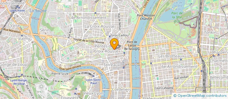 localisation de l'entreprise FRANCE AUTOMOBILES à LYON