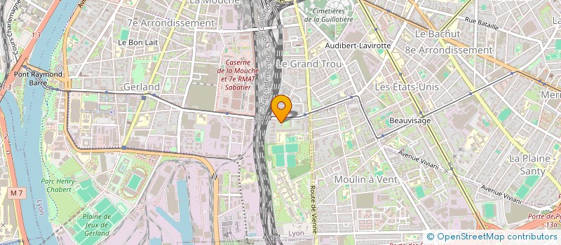 localisation de l'entreprise FRANCE AVENIR  LYON