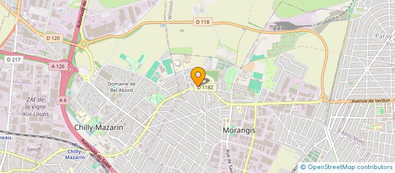 localisation de l'entreprise FRANCE AVENIR PRO à MORANGIS