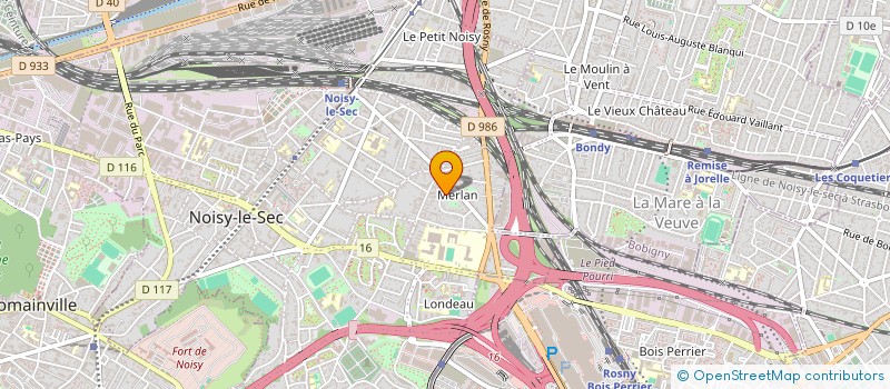 localisation de l'entreprise FRANCE B AT à NOISY-LE-SEC