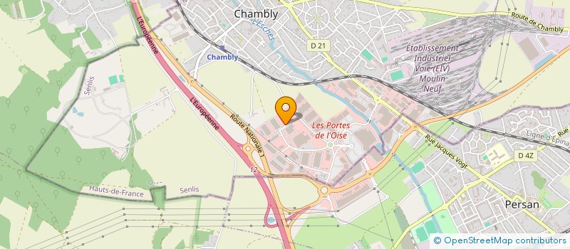 localisation de l'entreprise FRANCE BAIN à CHAMBLY