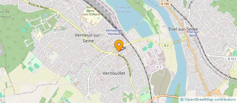 localisation de l'entreprise FRANCE BAT à VERNOUILLET