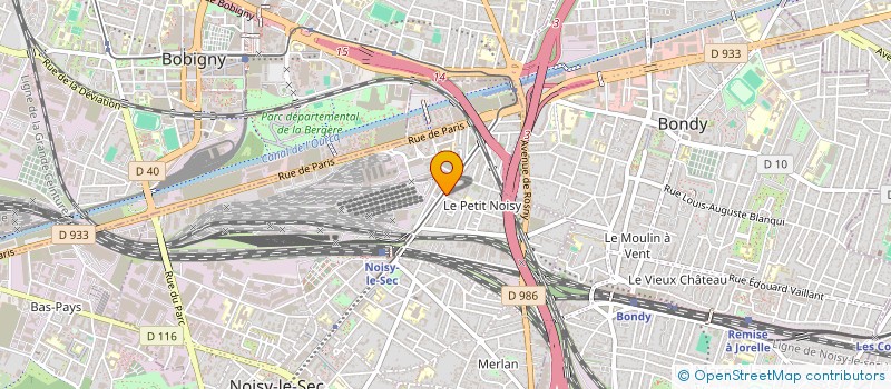 localisation de l'entreprise FRANCE BATI à NOISY-LE-SEC