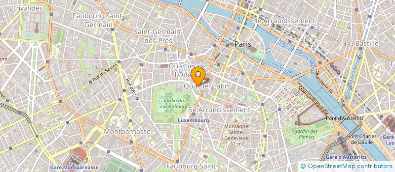 localisation de l'entreprise FRANCE BATIMENT à PARIS