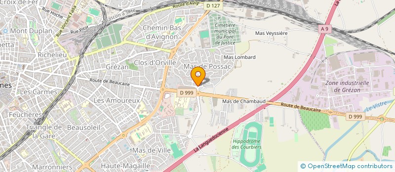 localisation de l'entreprise FRANCE BATIMENT  NIMES