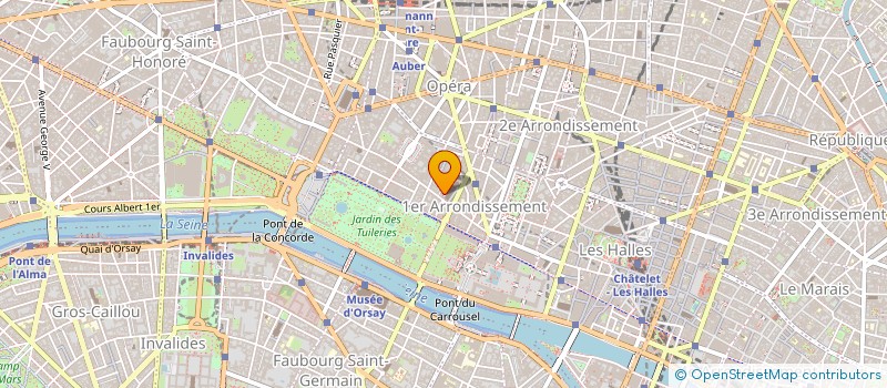 localisation de l'entreprise FRANCE BATIMENT à PARIS
