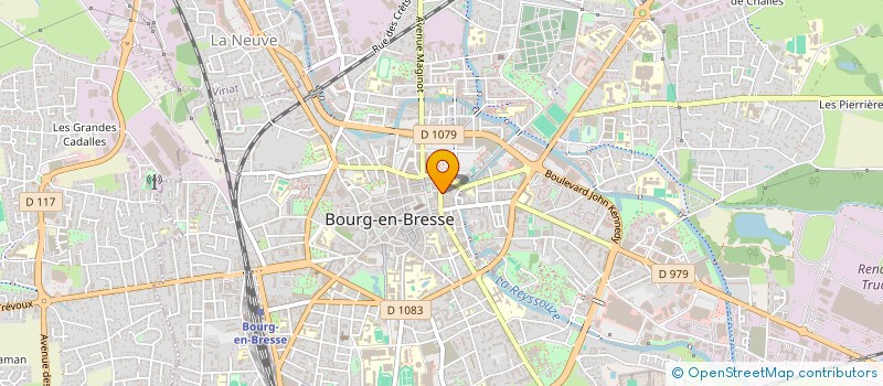 localisation de l'entreprise FRANCE BENEVOLAT DES PAYS DE L'AIN à BOURG-EN-BRESSE