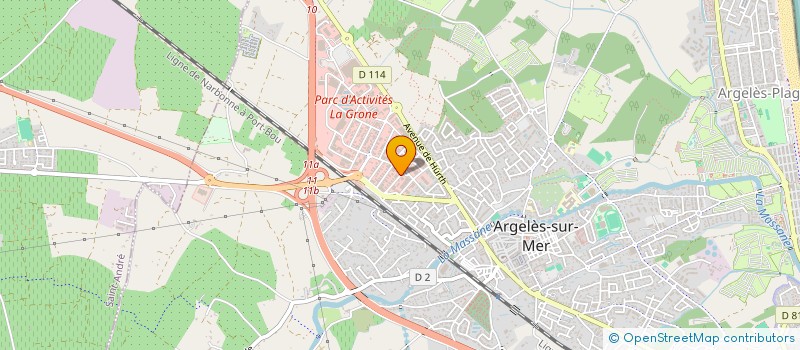 localisation de l'entreprise FRANCE - BIKERS AGAINST CHILD ABUSE - FRANCE (B.A.C.A)  ARGELES-SUR-MER